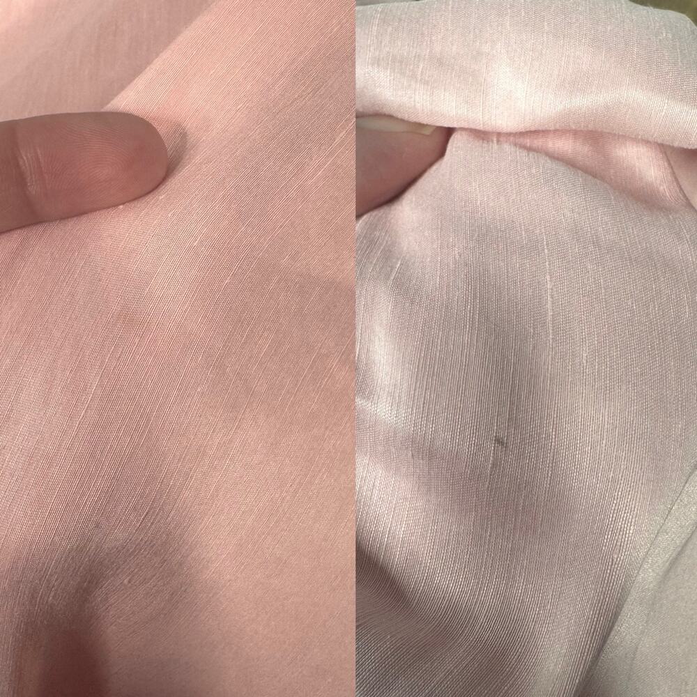 Aje Impermanence Entwined Midi Dress Pink Red Silk Puff Sleeve Party Size XXS - Picture 12 of 16